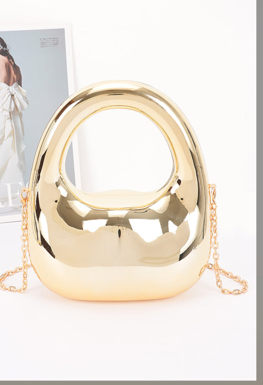 Gold Bombshell Acrylic Bag