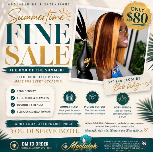 Summer Time Fine Closure Bob