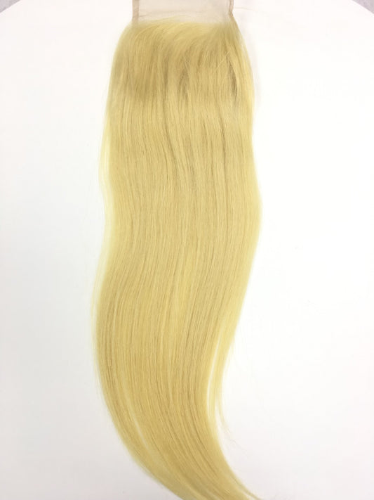 Straight Lace Closure – 613 Blonde